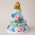 Torta Princesa Encantada con Carruaje Dorado