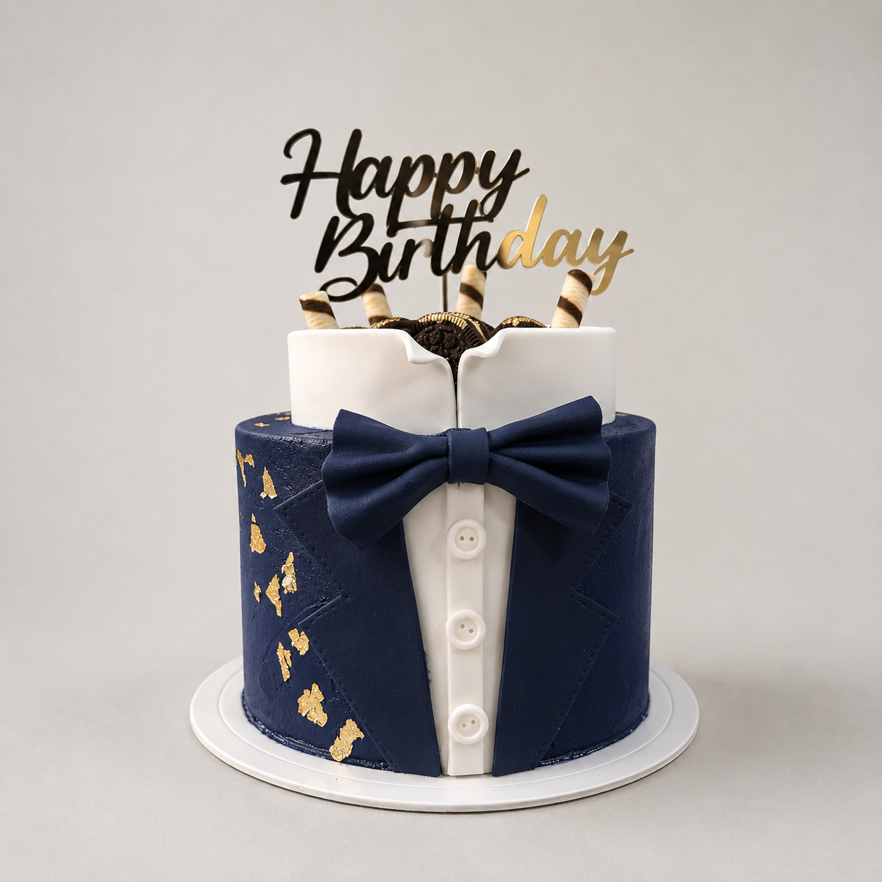 Torta Elegancia Caballero Personalizada