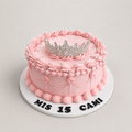 Torta Princesa Rosa para Quinceañera