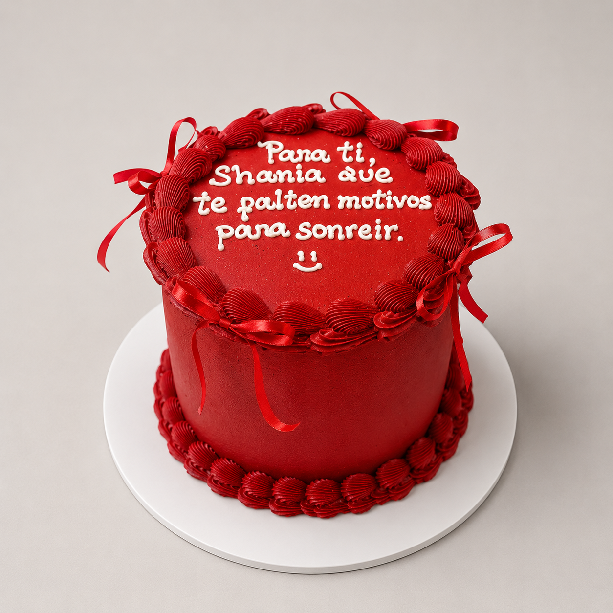 Torta Vintage Roja