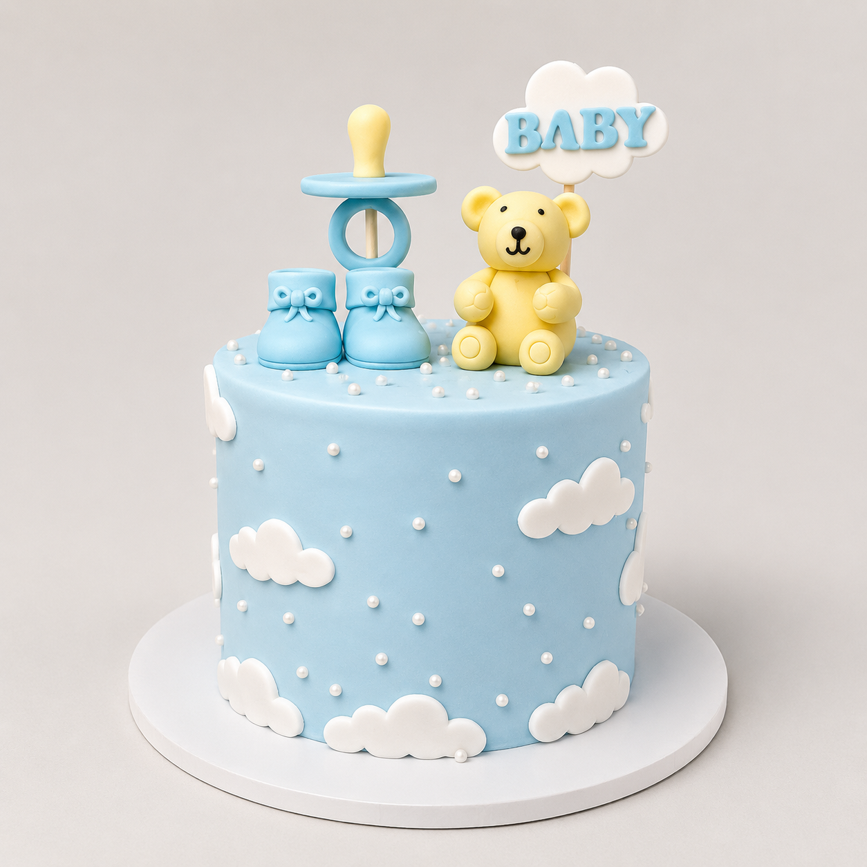 Torta Baby Shower Niño