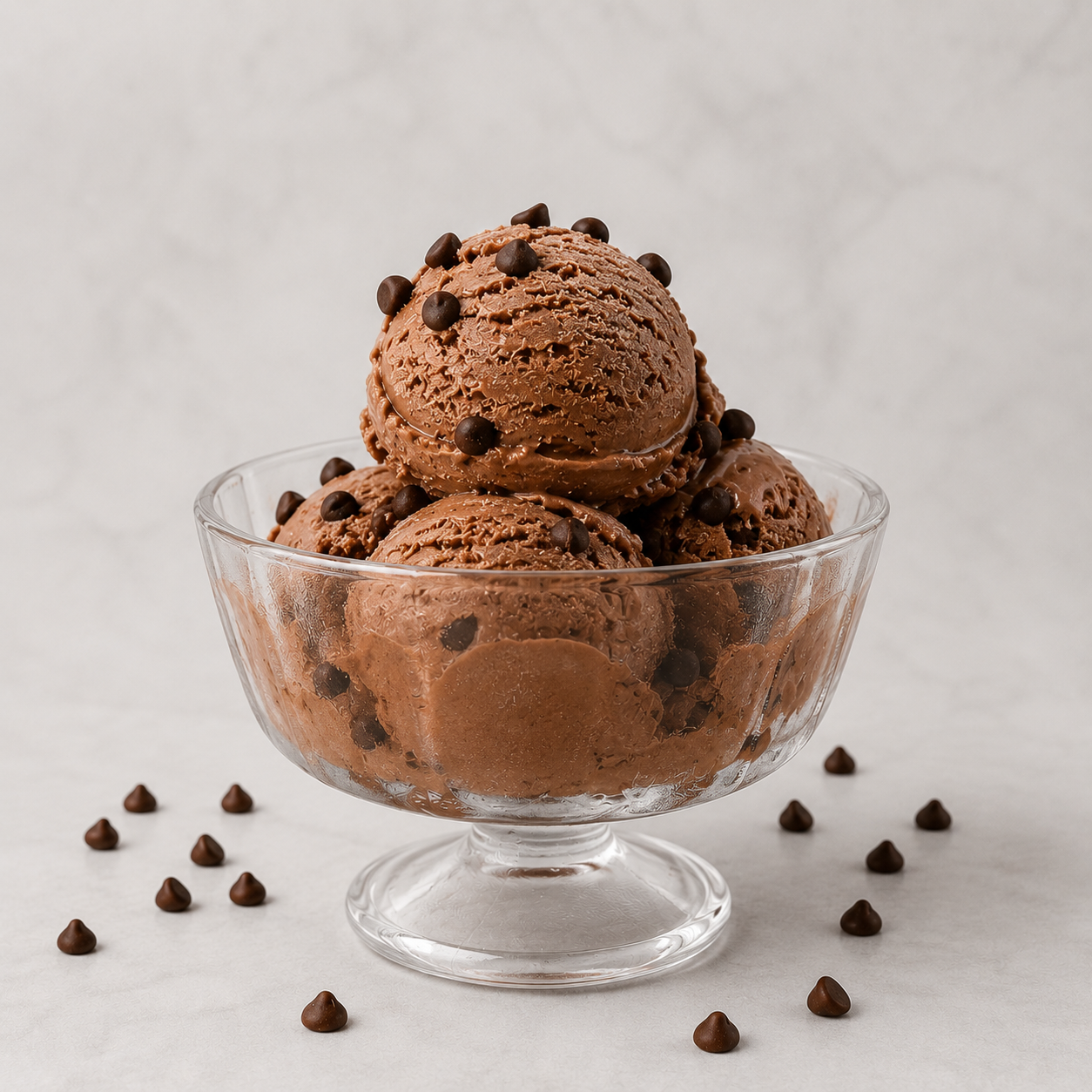 Gelato de chocolate