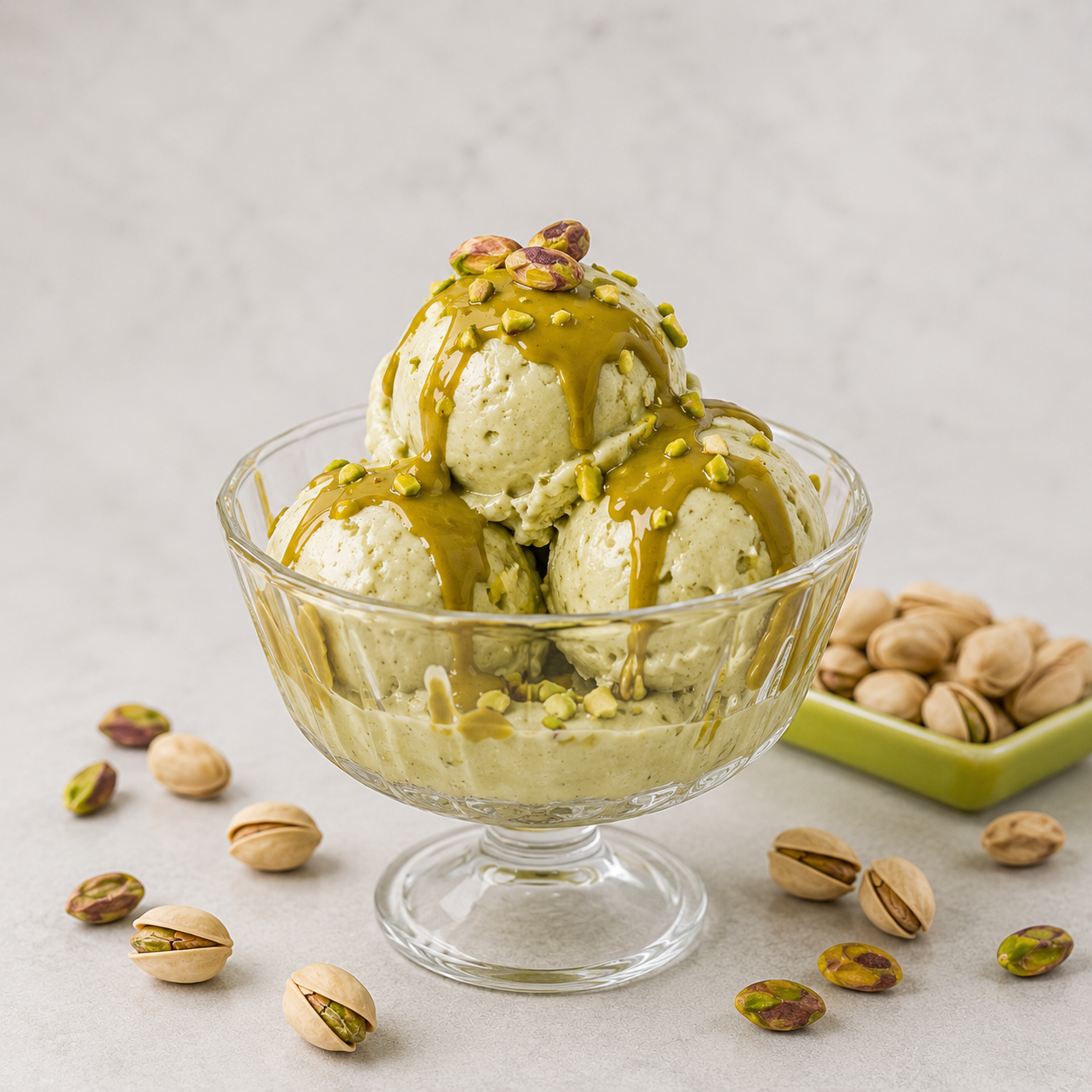 Gelato de pistacho