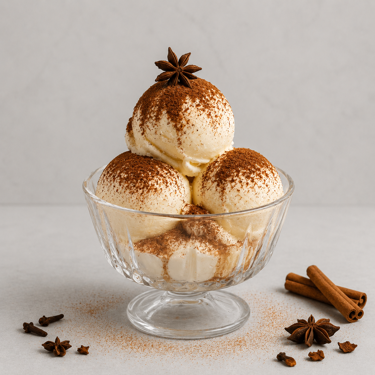 Gelato de queso helado