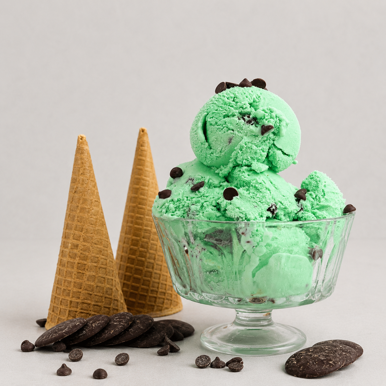 Gelato de menta